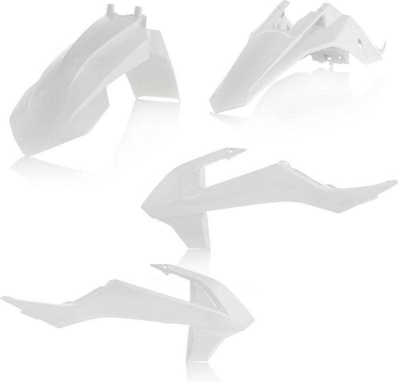 Acerbis Plastic Kit Ktm White | 0021816.030