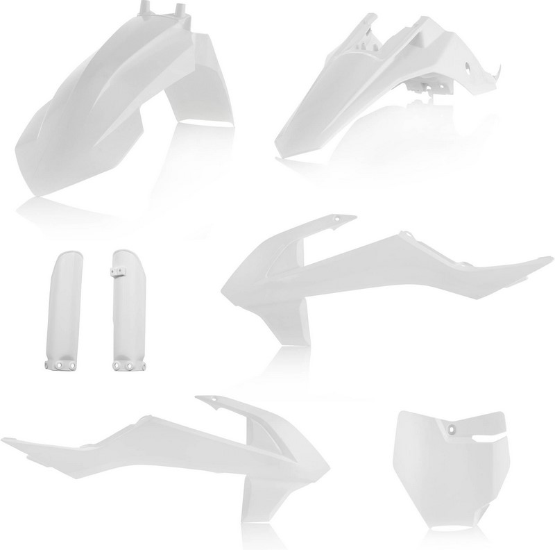 Acerbis Full Plastic Kit Ktm White | 0021817.030