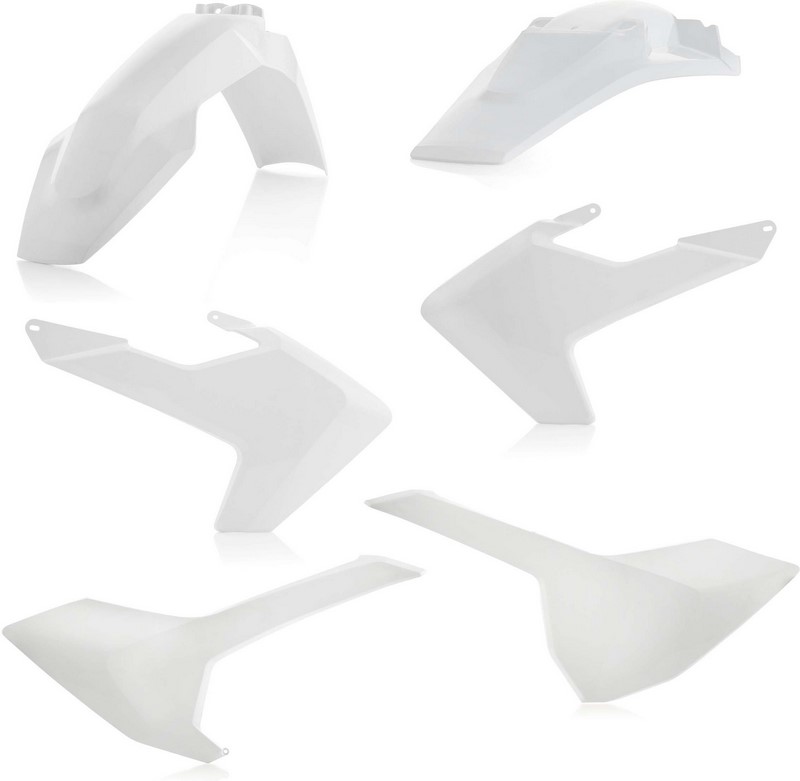 Acerbis Plastic Kit Husqvarna White | 0022374.030