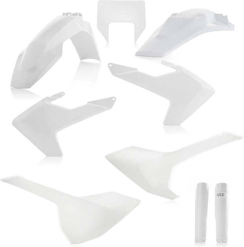 Acerbis Full Plastic Kit Husqvarna White | 0022375.030