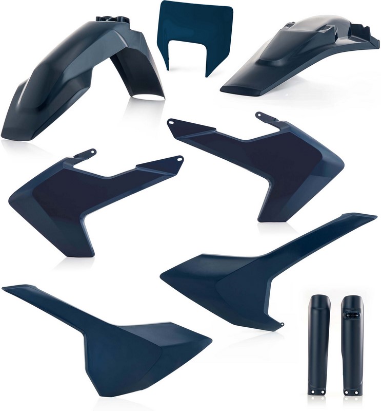 Acerbis Full Plastic Kit Husqvarna Blue | 0022375.040