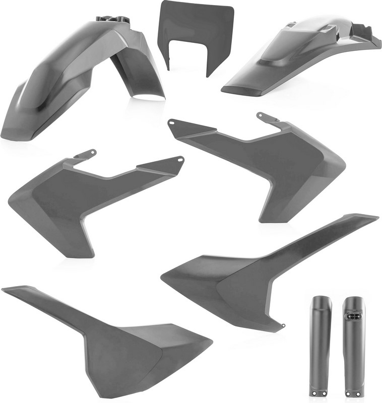 Acerbis Full Plastic Kit Husqvarna Grey | 0022375.070