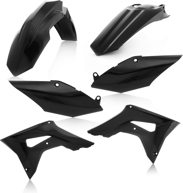 Acerbis Plastic Kit Honda Black | 0022384.090