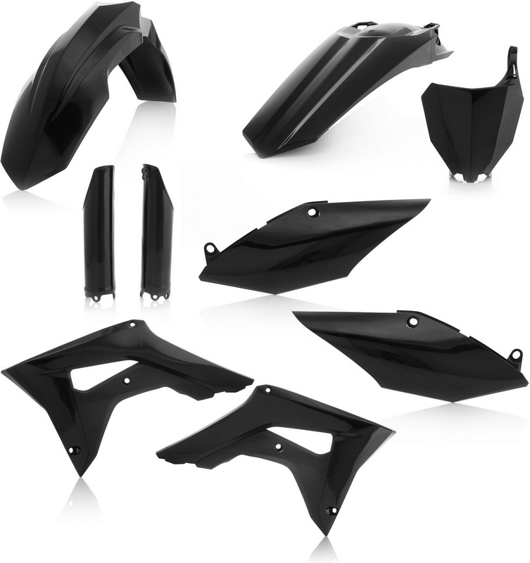 Acerbis Full Plastic Kit Honda Black | 0022385.090