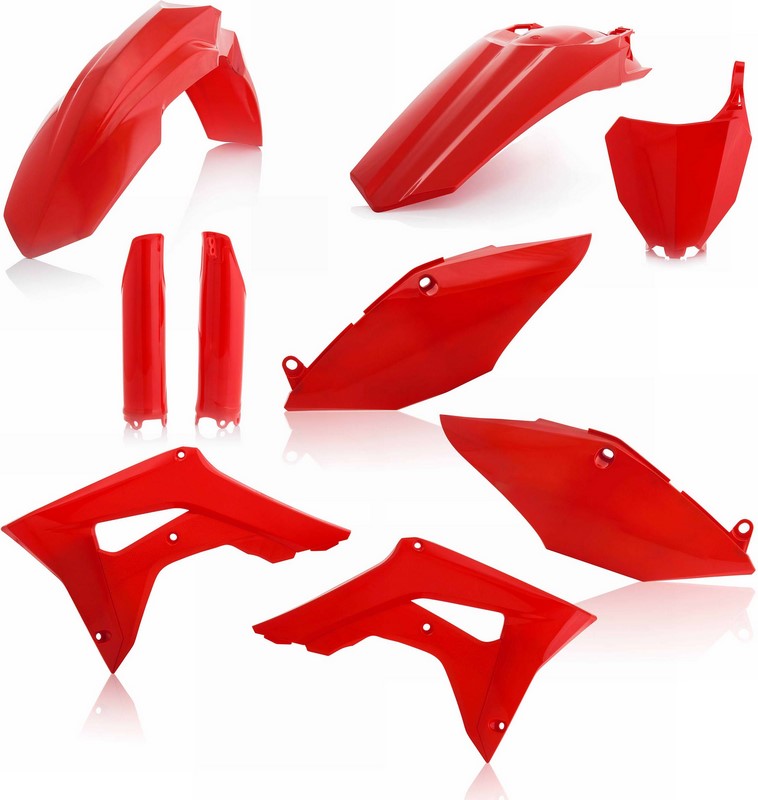 Acerbis Full Plastic Kit Honda Red | 0022385.110