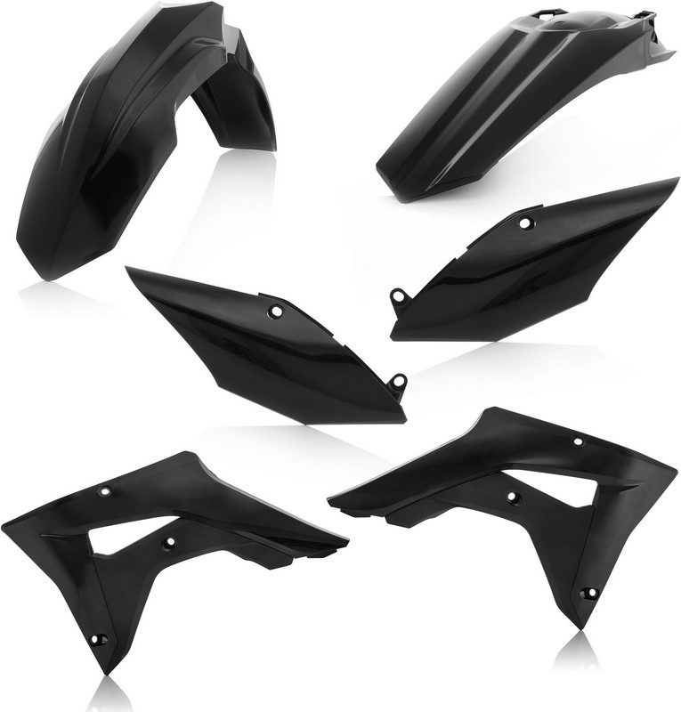 Acerbis Plastic Kit Honda Black | 0022530.090