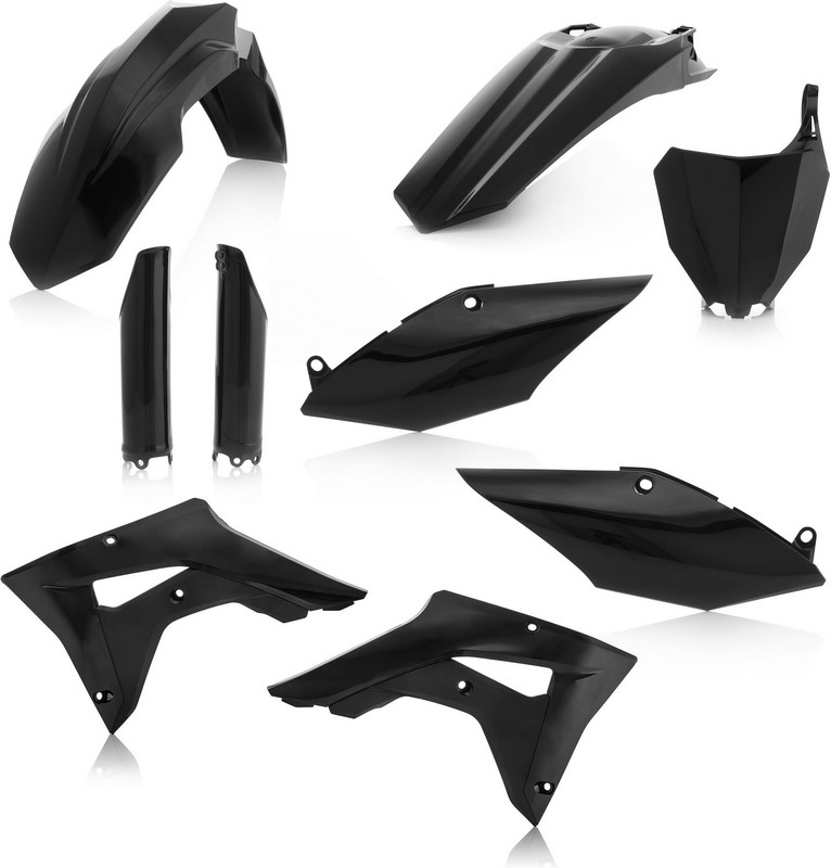 Acerbis Full Plastic Kit Honda Black | 0022531.090
