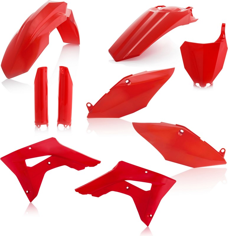 Acerbis Full Plastic Kit Honda Red | 0022531.110