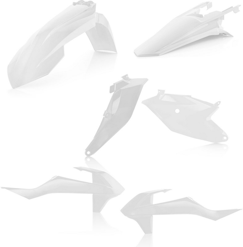 Acerbis Plastic Kit Ktm White | 0022932.030