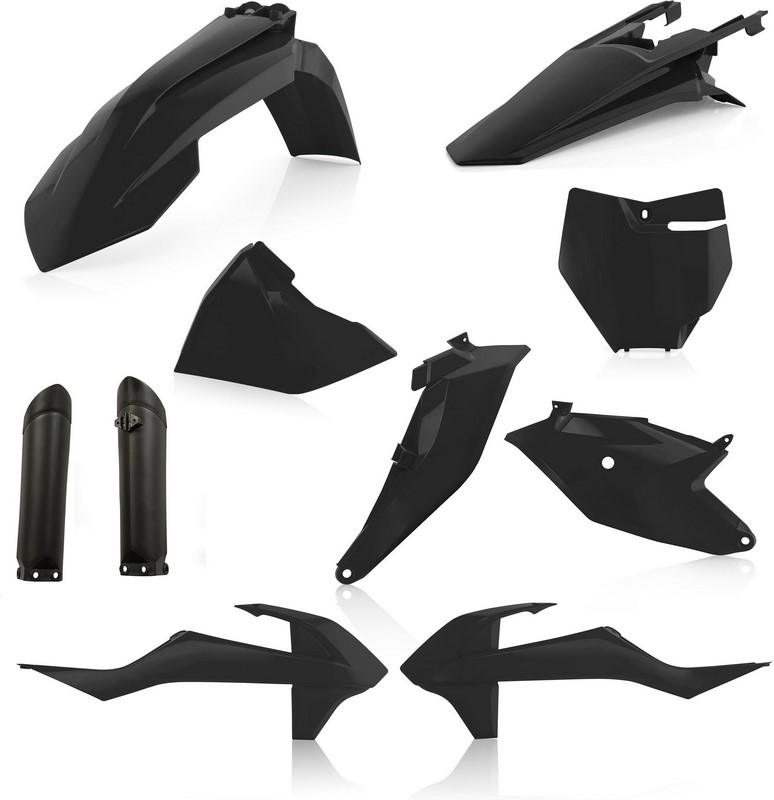 Acerbis Full Plastic Kit Ktm Black | 0022933.090