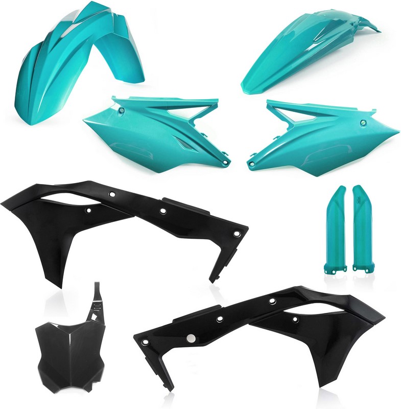 Acerbis Full Plastic Kit Kawasaki Green 4 | 0022985.133