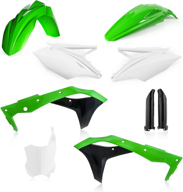 Acerbis Full Plastic Kit Kawasaki Original | 0022985.553