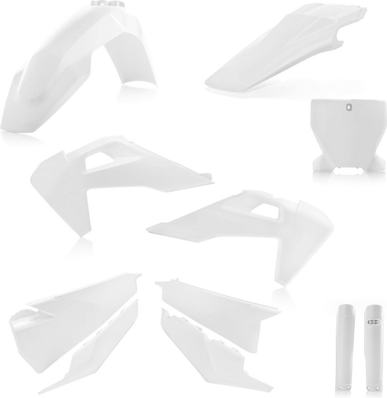 Acerbis Full Plastic Kit Husqvarna White | 0023481.030