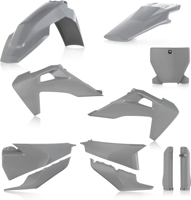 Acerbis Full Plastic Kit Husqvarna Grey | 0023481.070