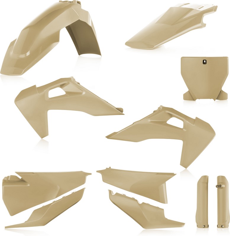 Acerbis Full Plastic Kit Husqvarna Sand | 0023481.083