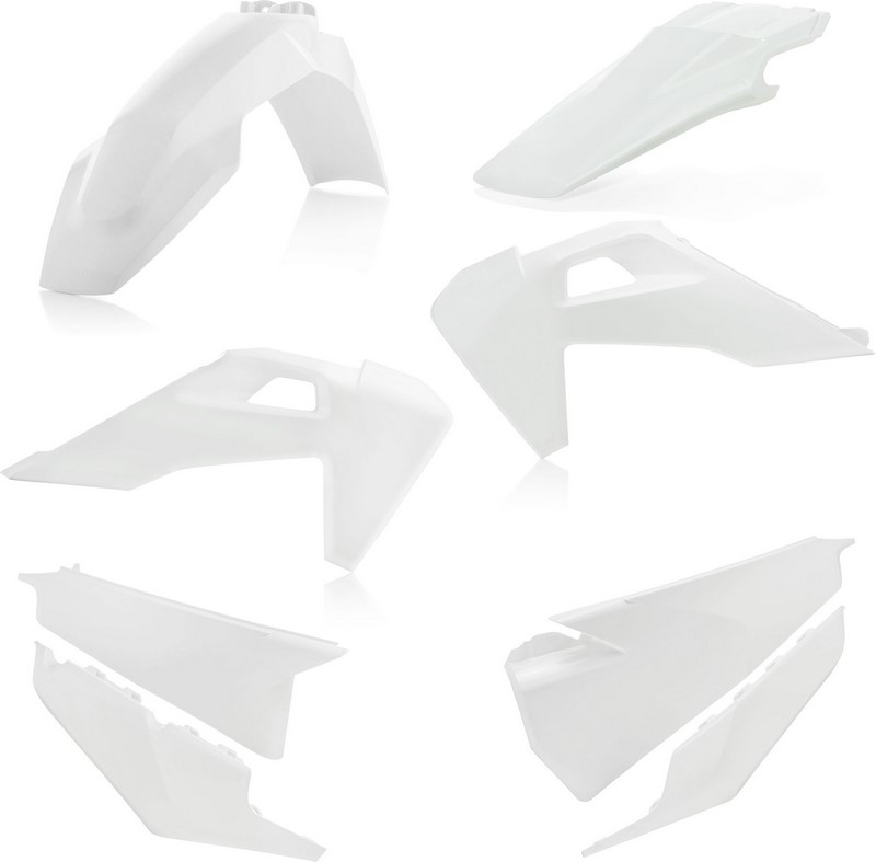 Acerbis Plastic Kit Husqvarna White | 0023482.030