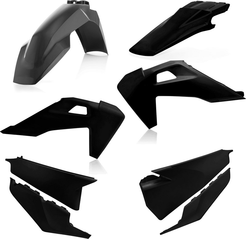 Acerbis Plastic Kit Husqvarna Black | 0023482.090