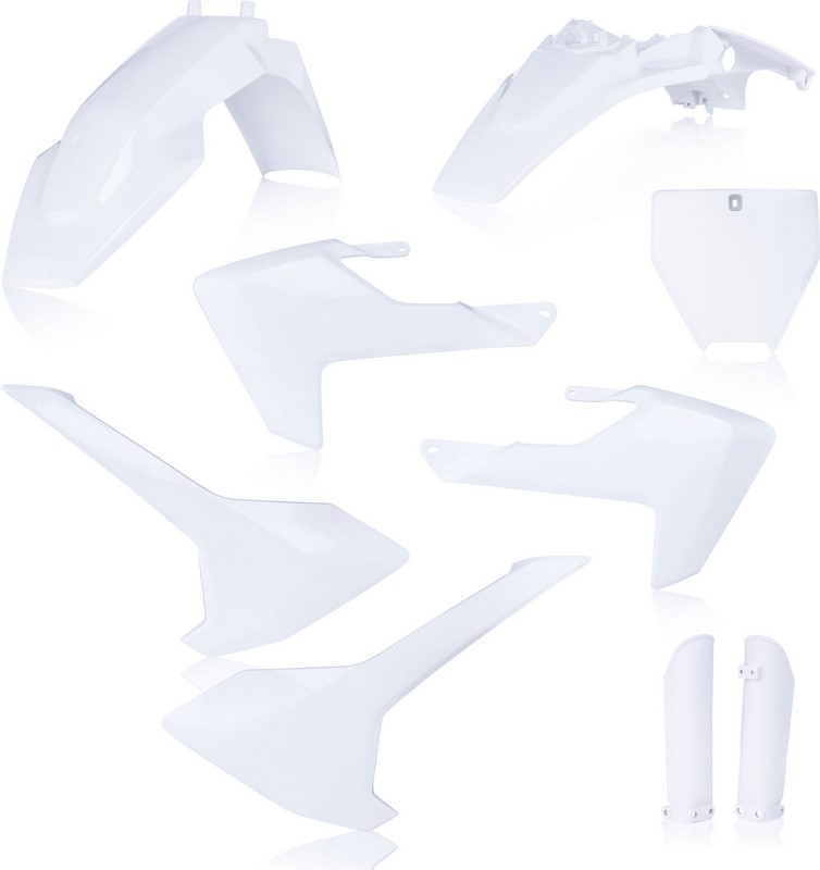 Acerbis Full Plastic Kit Husqvarna White 2 | 0023538.031