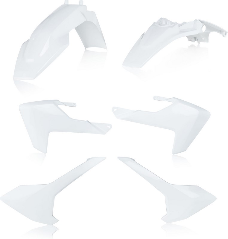 Acerbis Plastic Kit Husqvarna White | 0023539.030