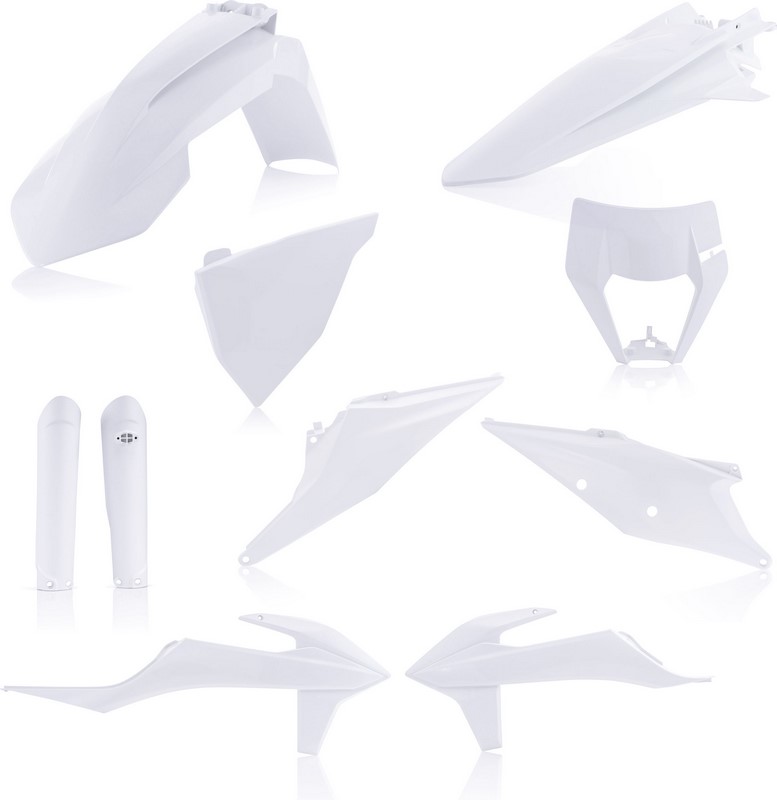 Acerbis Full Plastic Kit Ktm White 2 | 0024054.031
