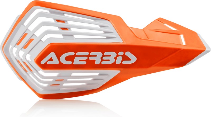 Acerbis X-Future Handguards Orange/White | 0024296.203