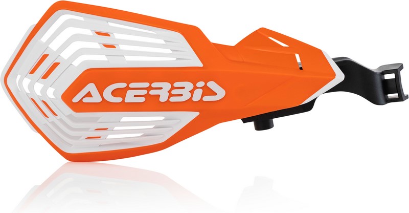Acerbis K-Future Handguards Orange/White | 0024297.203