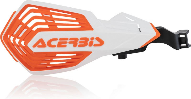 Acerbis K-Future Handguards White/Orange | 0024297.229