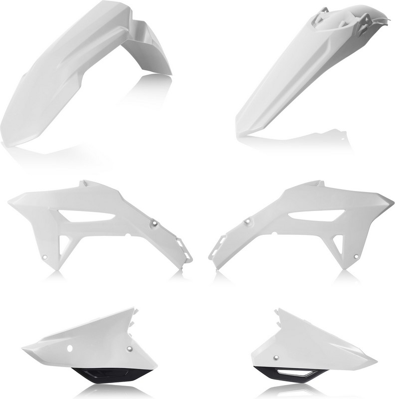 Acerbis Plastic Kit Honda White/Black | 0024558.237