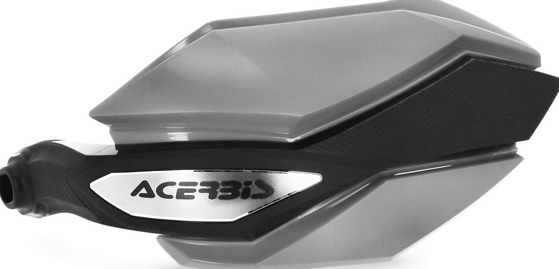 HANDGUARDS ARGON, GREY/BLACK - Webike Thailand