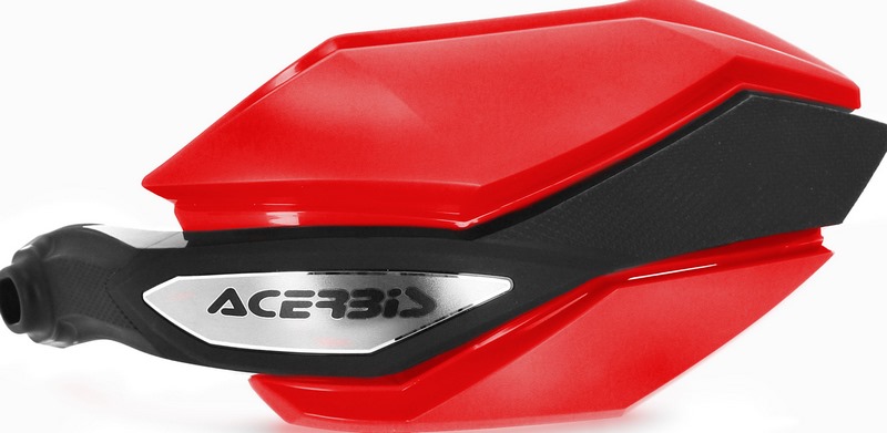 HANDGUARDS ARGON, RED/BLACK - Webike Thailand