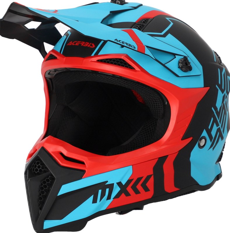 【Acerbis】PROFILE 5 HELMET, RED/BLUE, Size M