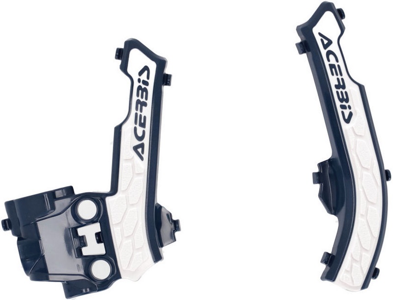 X-GRIP FRAME PROTECTOR, BLUE/WHITE - Webike Thailand