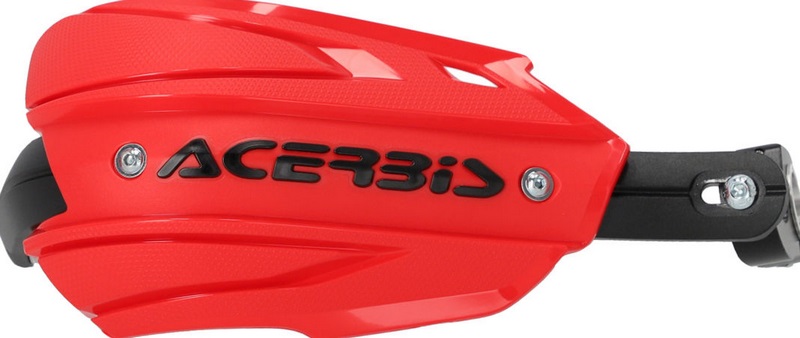 ENDURANCE-X HANDGUARDS, RED/BLACK - Webike Thailand