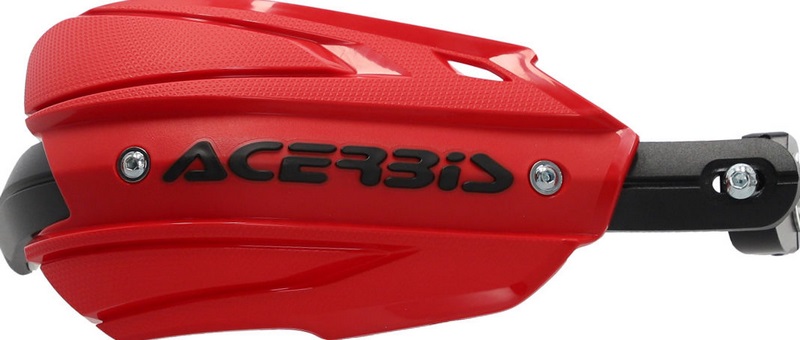 ENDURANCE-X HANDGUARDS, RED/BLACK - Webike Thailand