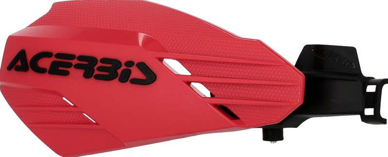 【Acerbis】K-LINEAR BKT HANDGUARDS, RED/BLACK