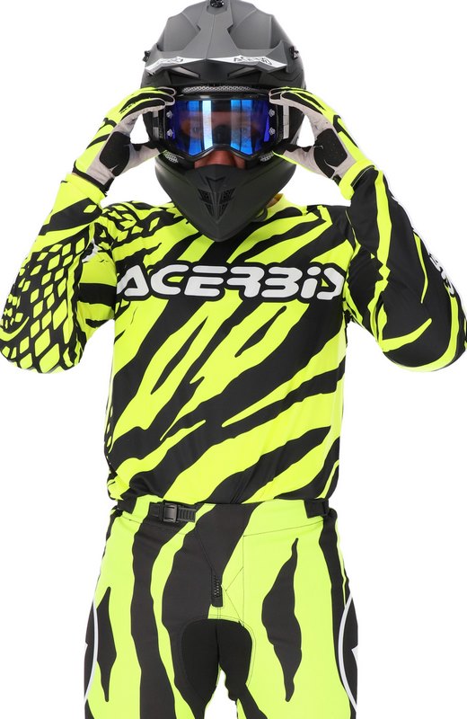 [Acerbis] JERSEY MX LINEAR LOMBOK, YELLOW/BLACK, Size L