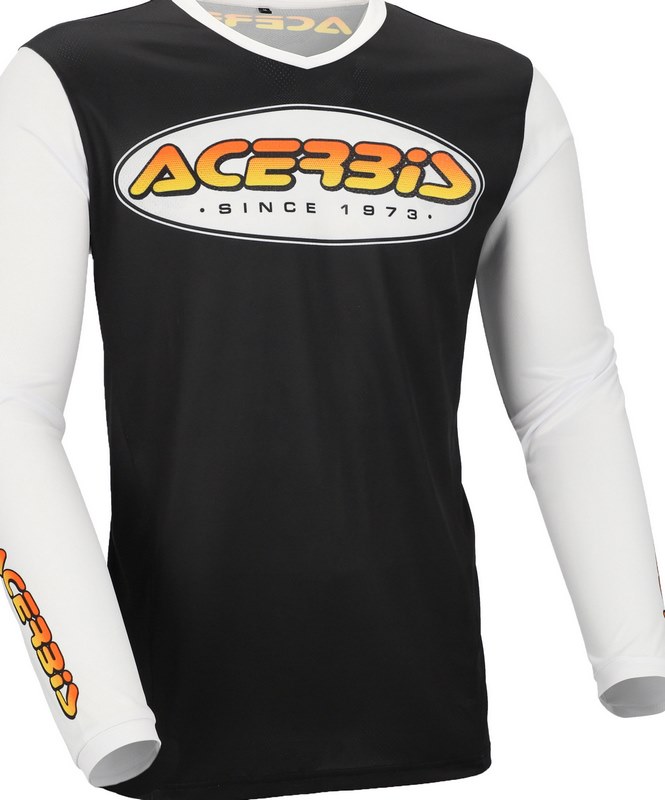 [Acerbis] JERSEY MX J-TRACK INC 2.0, BLACK 2, Size S