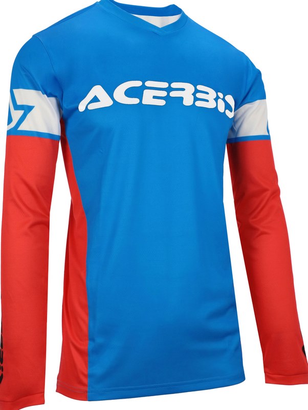 [Acerbis] JERSEY MX J-TRACK INC 2.0, BLUE/RED, Size S