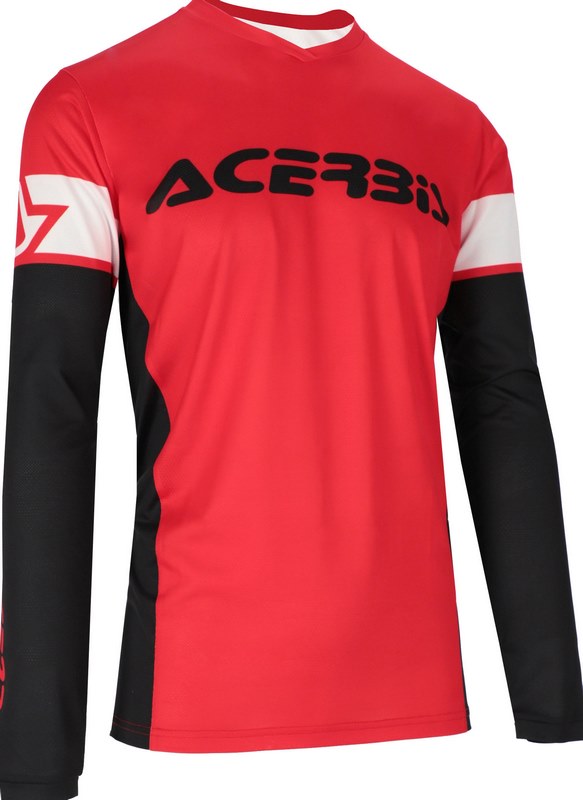 [Acerbis] JERSEY MX J-TRACK INC 2.0, RED/BLACK, Size S