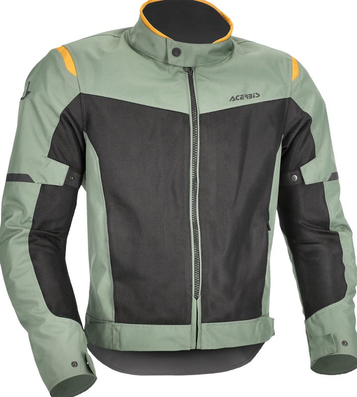 CE RAMSEY VENTED 2.0 JACKET, GREEN/YELL, Size XXXL