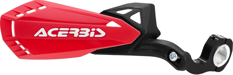 HANDGUARDS FIRSTMOTO, RED/WHITE - Webike Thailand