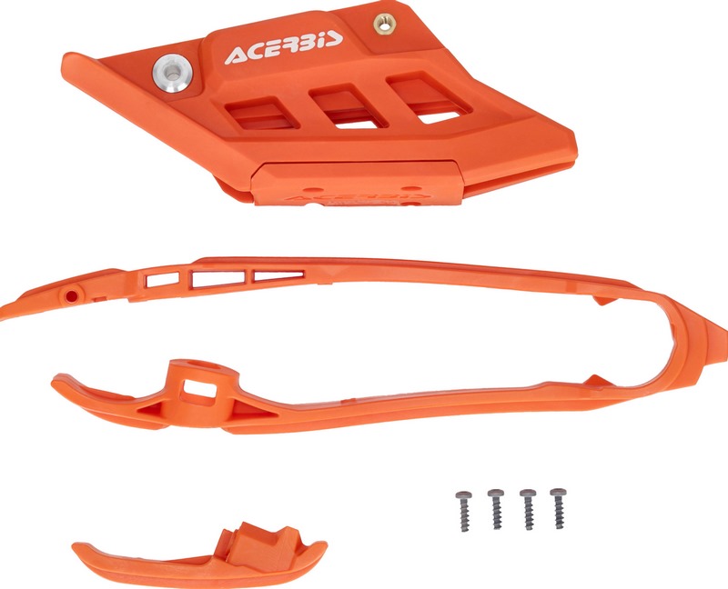 CHAIN GUIDE/SLIDER KIT, ORANGE - Webike Thailand