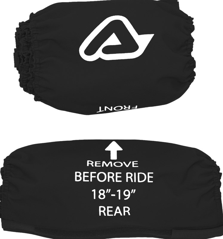 X-TIRE COVER 2.0, BLACK/WHITE
