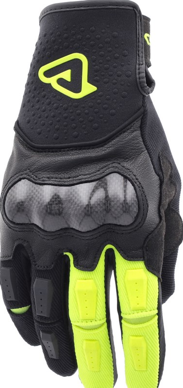 [Acerbis] GLOVES CARBON G 5.0, BLACK/YELLOW, Size XS
