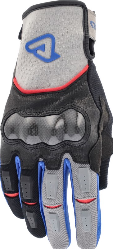 [Acerbis] GLOVES CARBON G 5.0, GREY/BLUE, Size XS