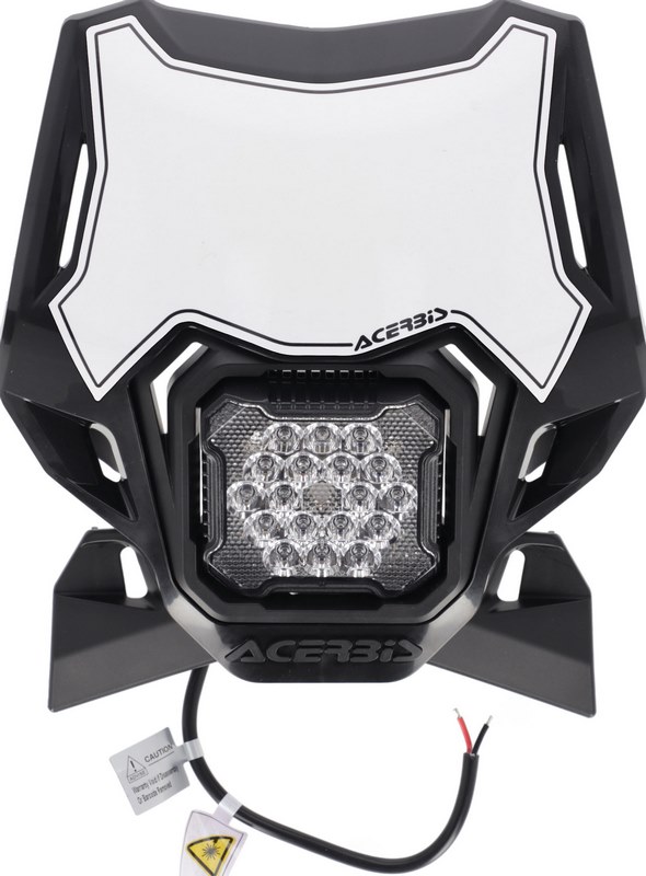 HEADLIGHT VSL LUMEN-X, BLACK - Webike Thailand