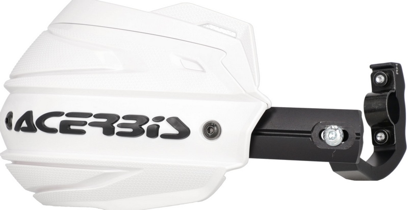 ADV TYPE B HANDGUARDS, WHITE/BLACK - Webike Thailand