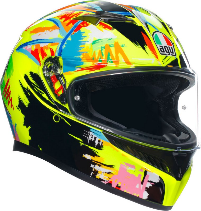 【AGV】AGV K3 E2206 MPLK ROSSI WINTER TEST, Size : XS | 2118381001003004