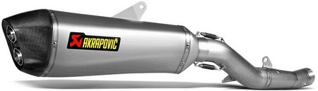 Akrapovic Slip-On Line Titanium for Kawasaki 1400 GTR 2008-2017 | S-K14SO5-HZAAT - Webike Thailand