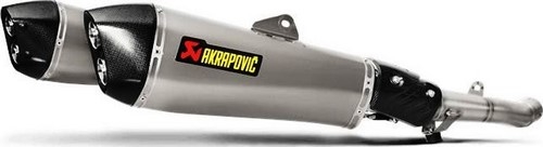 Akrapovic Slip-On Line Titanium for Kawasaki ZZR 1400, ZX14R 2006-2018 | S-K14SO6-HZAAT - Webike Thailand